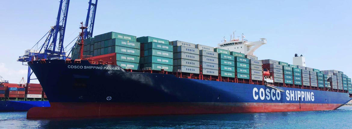 cosco tracking container lines